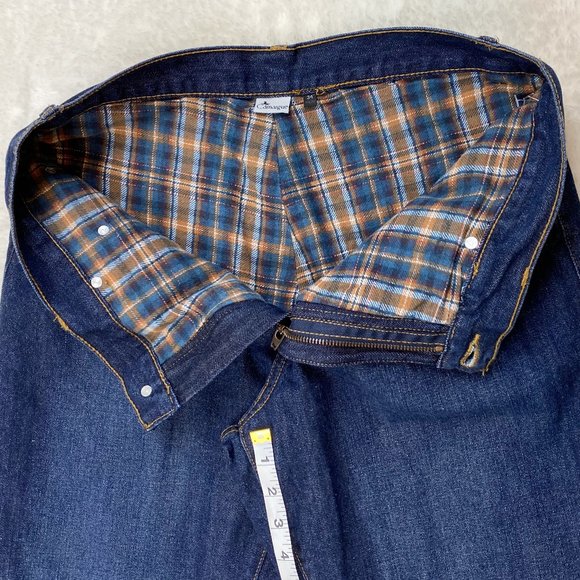 Camargue, NWOT, Men's Jeans, Flannel-Lined, Size 32 - Picture 12 of 12
